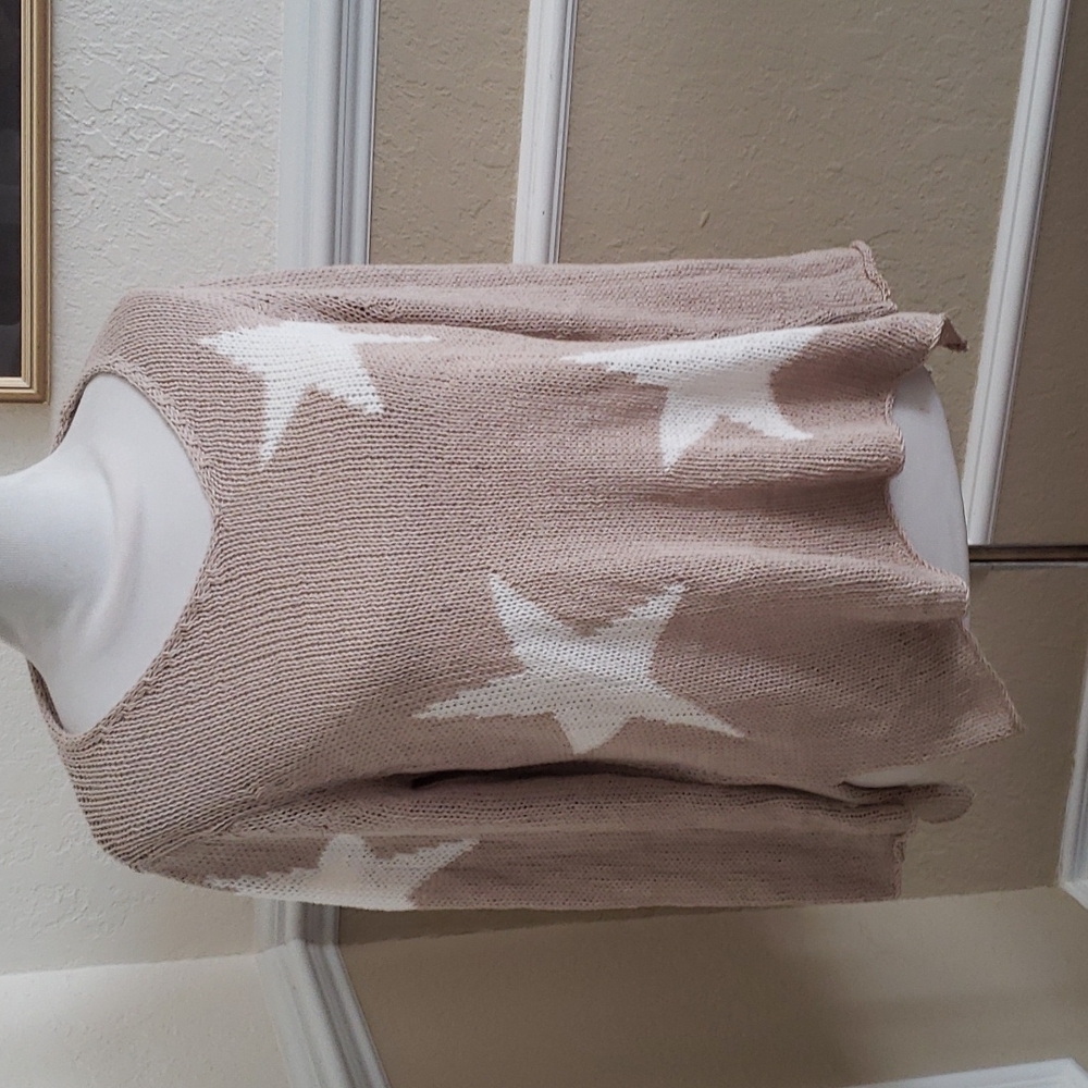 NWOT Wooden ships large stars